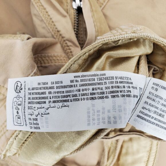 Abercrombie & Fitch: 2000s Utility Pant Size M - Picture 10 of 11